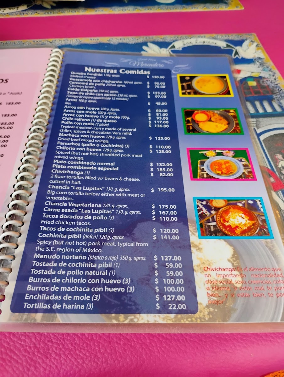 Merendero Las Lupitas Menu - Image 5